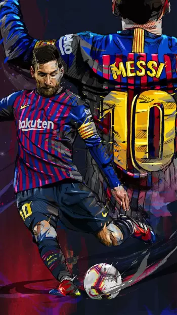 Lionel Messi Barcelona Jersey Number 10 Rakuten