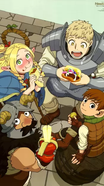 Delicious in Dungeon dungeon meshi anime 