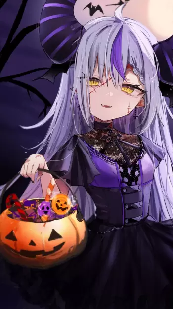 halloween anime hd wallpaper